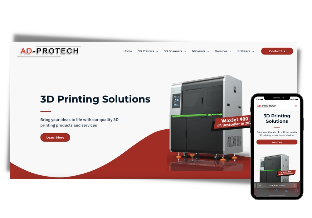Ad Protech Website by DigiSpace